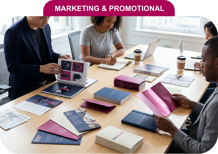 marketing and promotional