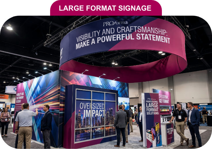 large format signage