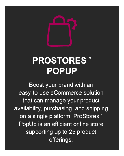 ProStores PopUp